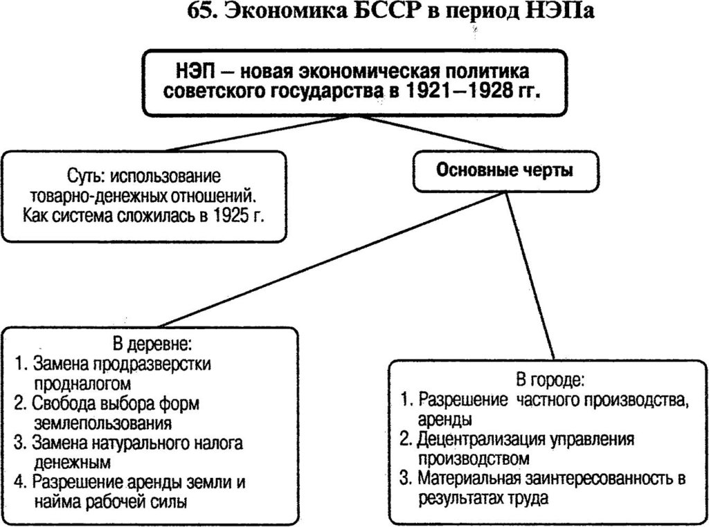Экономика Белорусской ССР в период НЭПа