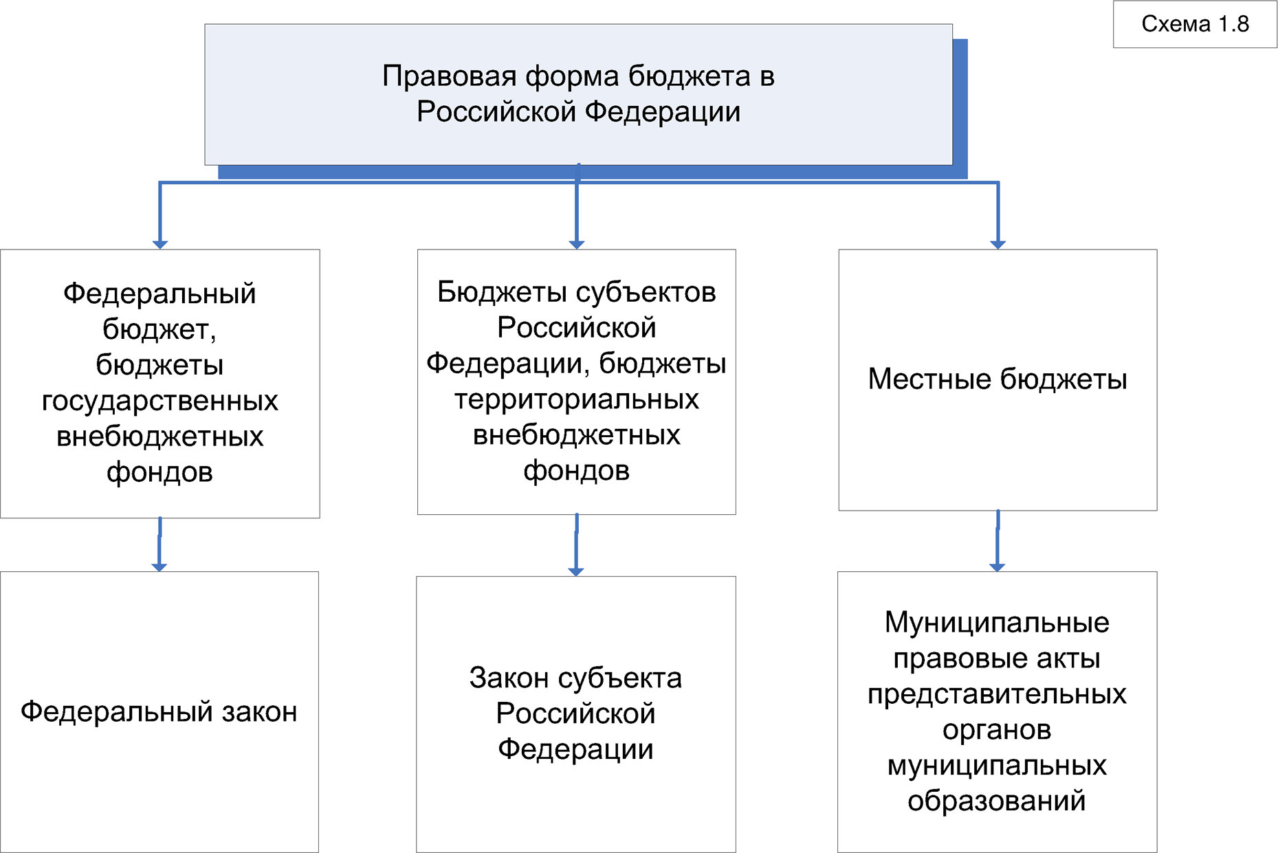 Правовая форма бюджета в Российской Федерации